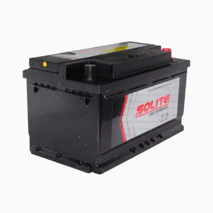 BATERÍA SOLITE 80 AH 700 CCA 58014 C/PEST +IZQ B/STD - Imagen 1