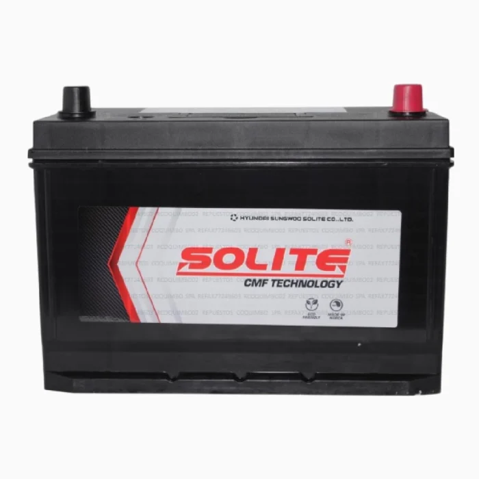 BATERÍA SOLITE 90 AH 750 CCA 105D31L C/PEST +IZQ B/STD - Imagen 1