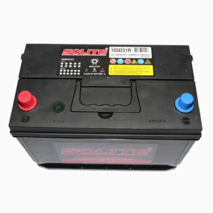 BATERÍA SOLITE 90 AH 750 CCA 105D31R C/PEST +DER B/STD - Imagen 2
