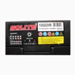 BATERÍA SOLITE 90 AH 750 CCA 105D31R C/PEST +DER B/STD - Imagen 3