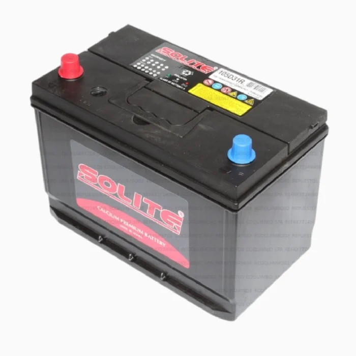 BATERÍA SOLITE 90 AH 750 CCA 105D31R C/PEST +DER B/STD - Imagen 1